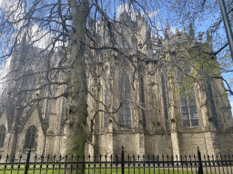 Southeast side of the St. John`s Cathedral at the Choorstraat street