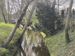 The Binnendieze river at the Casinotuin garden