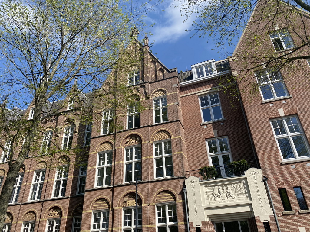 Front of the Mariënburgklooster monastery at the Sint Janssingel street, during the Stegenwandeling walking tour