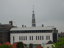 Tower of the City Hall, viewed from the roof of the Parking Garage Wolvenhoek