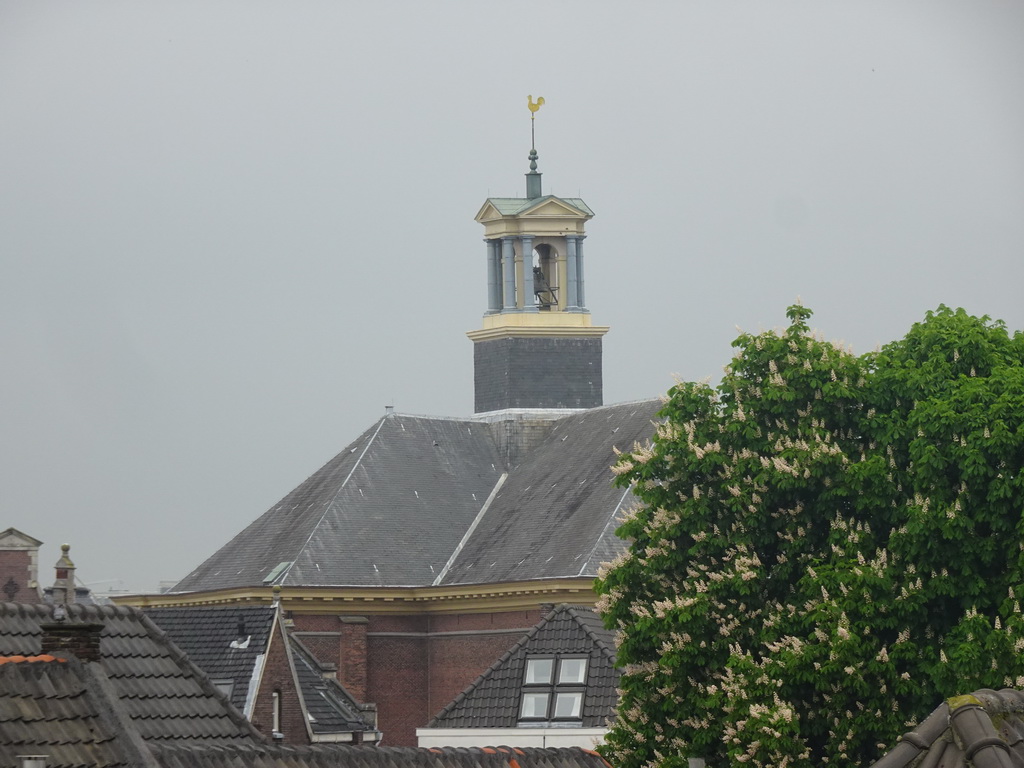 The Grote Kerk church, viewed from the roof of the Parking Garage Wolvenhoek
