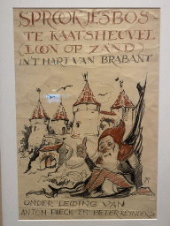 Poster of the Fairytale Forest at the Efteling theme park, at the Efteling exhibition at the Noordbrabants Museum
