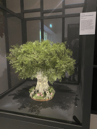 Scale model of the Fairytale Tree attraction at the Efteling theme park, at the Efteling exhibition at the Noordbrabants Museum, with explanation