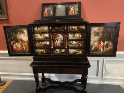 Cabinet decorated with an Allegory of Peace surrounded by mythological subjects by Victor Wolfvoet at the Noordbrabants Museum
