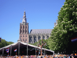 Queen`s Day festivities at the Parade square, and St. John`s Cathedral