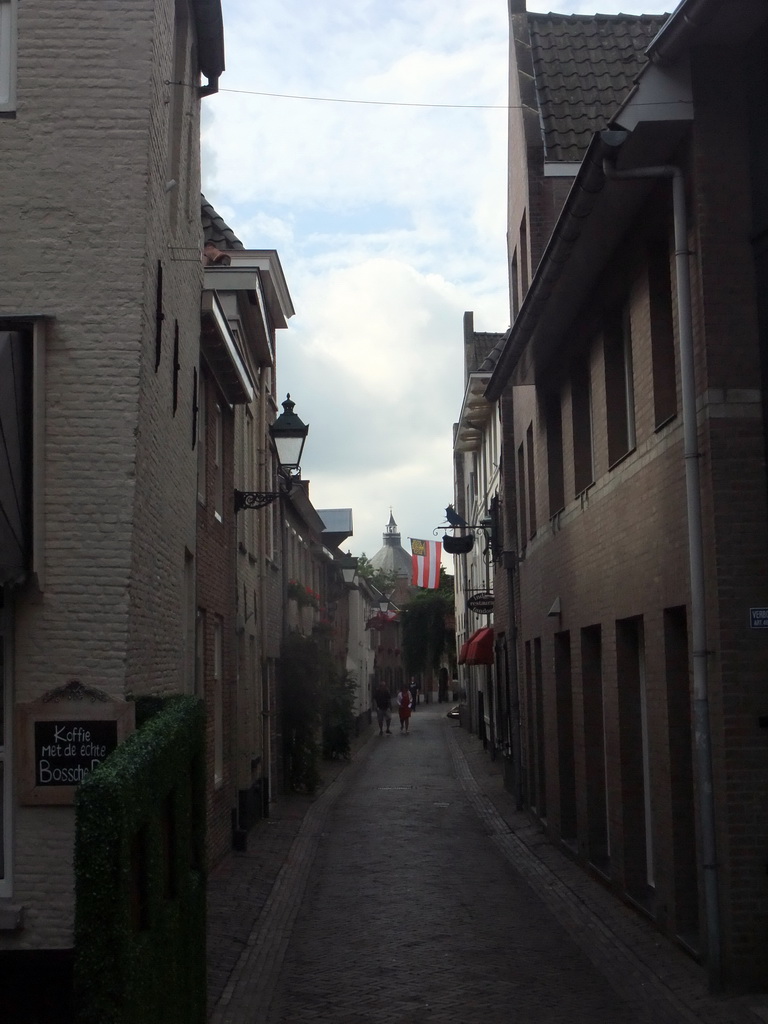 The Uilenburg street with the St. Catharina Church