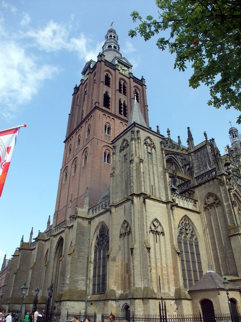 The southwest side of St. John`s Cathedral