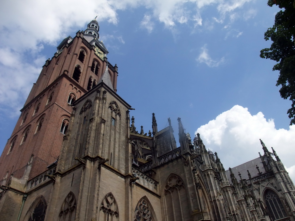 The southwest side of St. John`s Cathedral