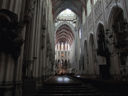 The nave and apse of St. John`s Cathedral
