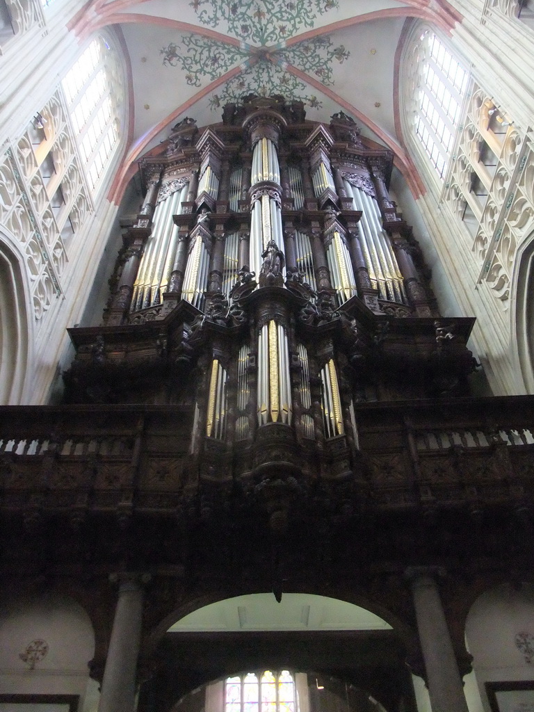 The organ of St. John`s Cathedral