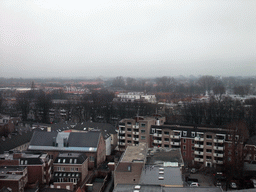 The north side of the city with the Zuid Willemsvaart canal, viewed from the tower of the Hieronymus Bosch Art Center