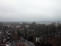 The south side of the city with the Bossche Broek nature area, viewed from the tower of the Hieronymus Bosch Art Center