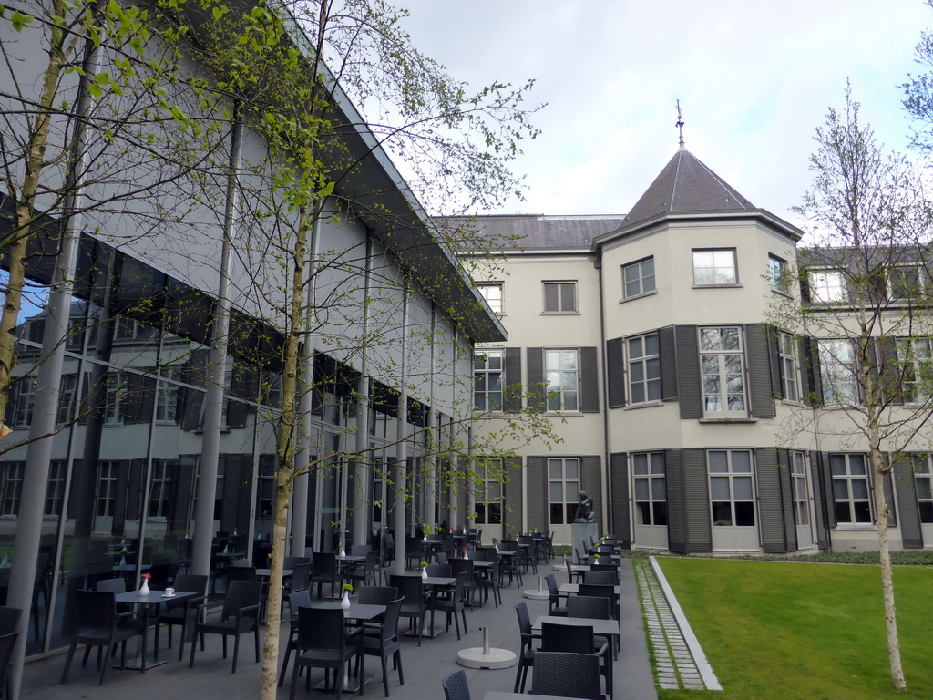 Terrace of the Museumrestaurant at the Noordbrabants Museum