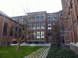 View from the Blue Saloon on an inner square at the Noordbrabants Museum