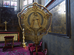 Relic in a chapel at St. John`s Cathedral