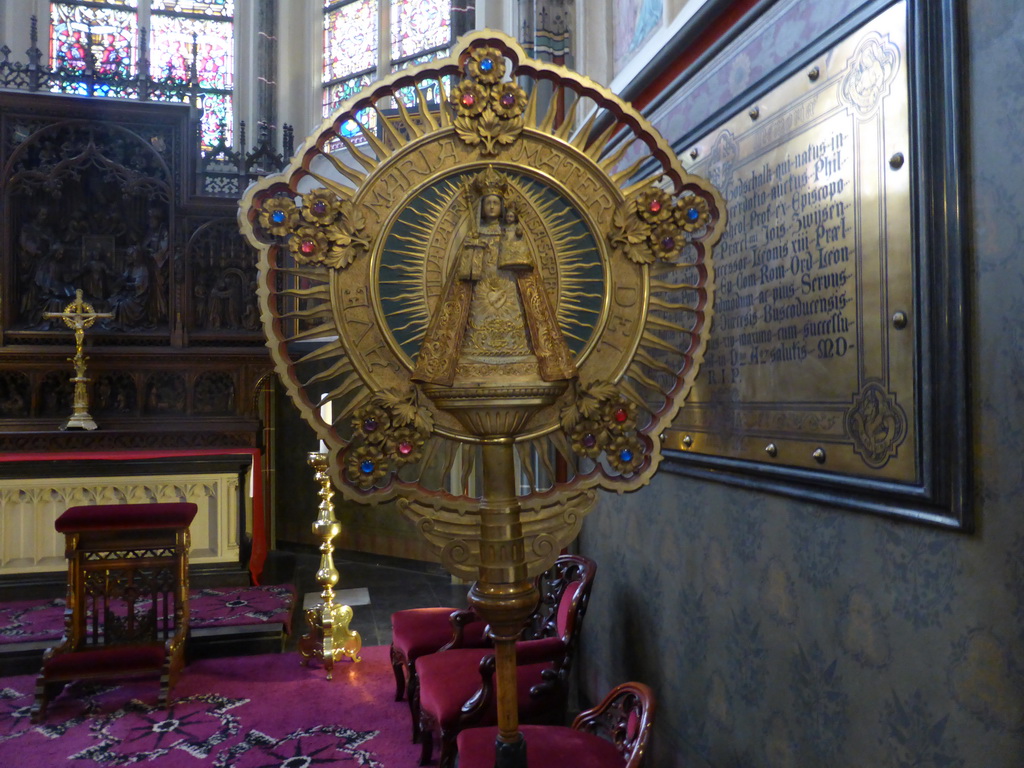 Relic in a chapel at St. John`s Cathedral