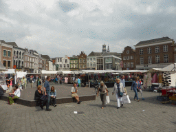 The Markt square with market stalls