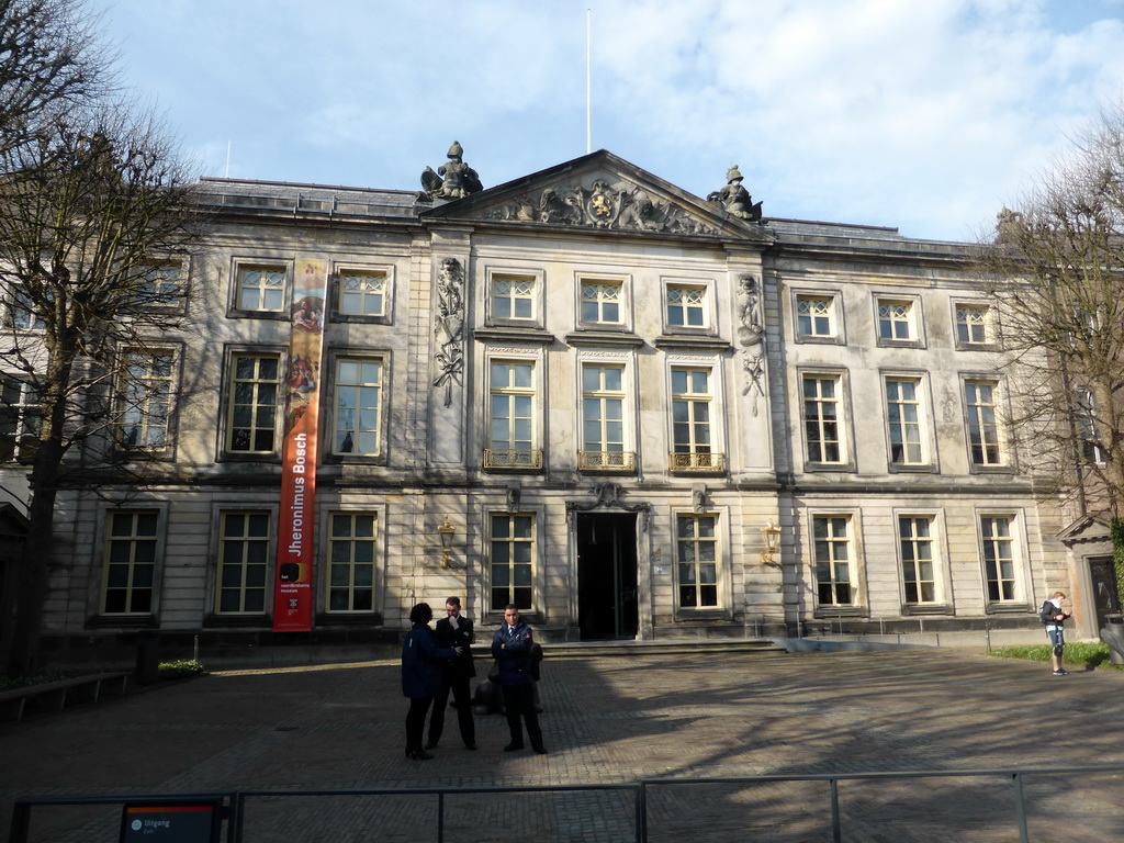 Front of the Noordbrabants Museum at the Verwersstraat street