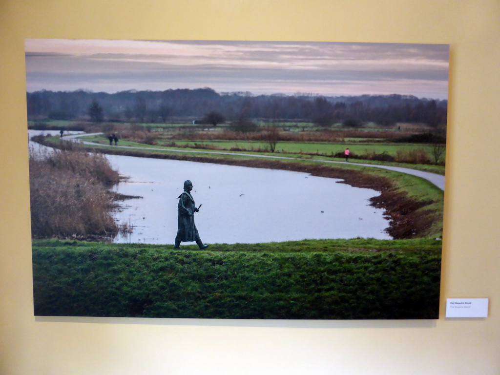 Photograph `Het Bossche Broek` by Marc Bolsius, at the exposition `Bosch by Bolsius` at the Noordbrabants Museum