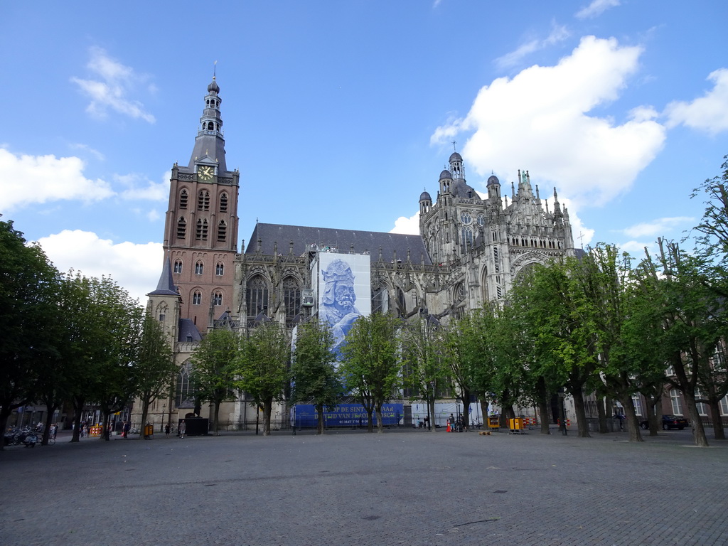 The Parade square and the south side of St. John`s Cathedral