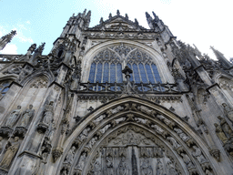 North side of St. John`s Cathedral, viewed from the north garden