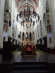 Altar, choir and apse of St. John`s Cathedral