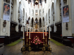 Altar, choir and apse of St. John`s Cathedral
