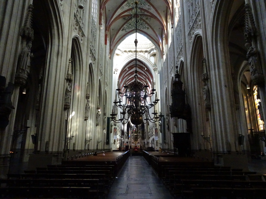 Nave and apse of St. John`s Cathesdral