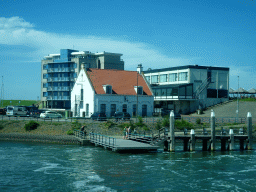 The Peperhuisje building, viewed from the first floor of the ferry to Texel