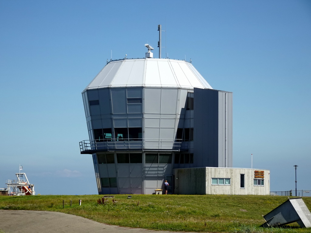 Building at the Bevesierweg street, viewed from the first floor of the ferry to Texel