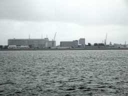 The Marinecomplex Den Helder, viewed from the second floor of the ferry from Texel