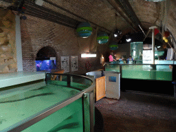 Interior of the Aquarium at Fort Kijkduin