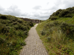 Ruins at the south side of Fort Kijkduin