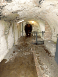 Interior of the tunnel from the ruins at the south side to Fort Kijkduin