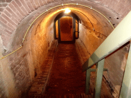 Tunnel at the museum at Fort Kijkduin