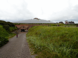 Max at the east side of Fort Kijkduin