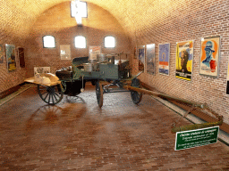 Original Field Kitchen from 1909 at the museum at Fort Kijkduin
