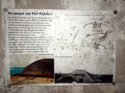Information on the dome of Fort Kijkduin