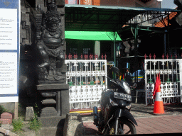 Front of a kindergarten at the Jalan Raya Sesetan street, viewed from the taxi from Nusa Dua to Gianyar