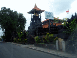 Temple at the west side of the city, viewed from the taxi from Nusa Dua to Beraban