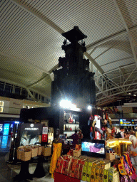 Clock Tower at the Departures Hall of Ngurah Rai International Airport