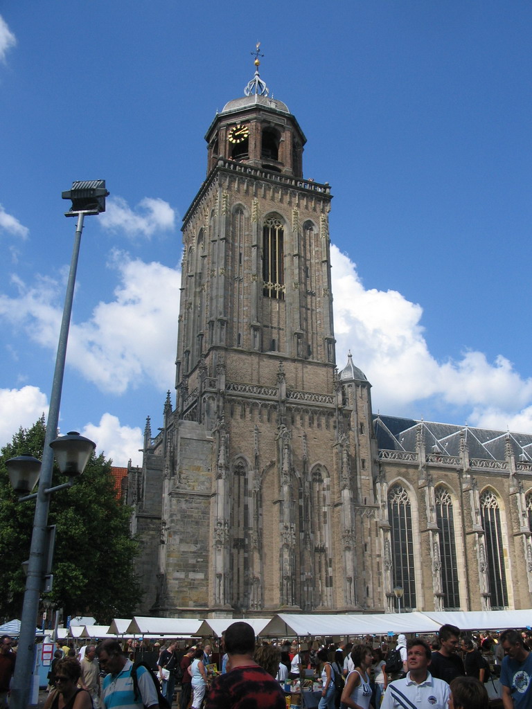 The Lebuinis Church, during the Deventer Book Fair