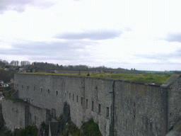 The Citadel of Dinant, viewed from the top of the cable car ride at the southeast part