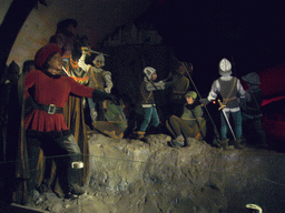 Wax statues at the Citadel of Dinant