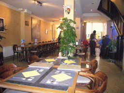 Interior of the Brasserie Casanova