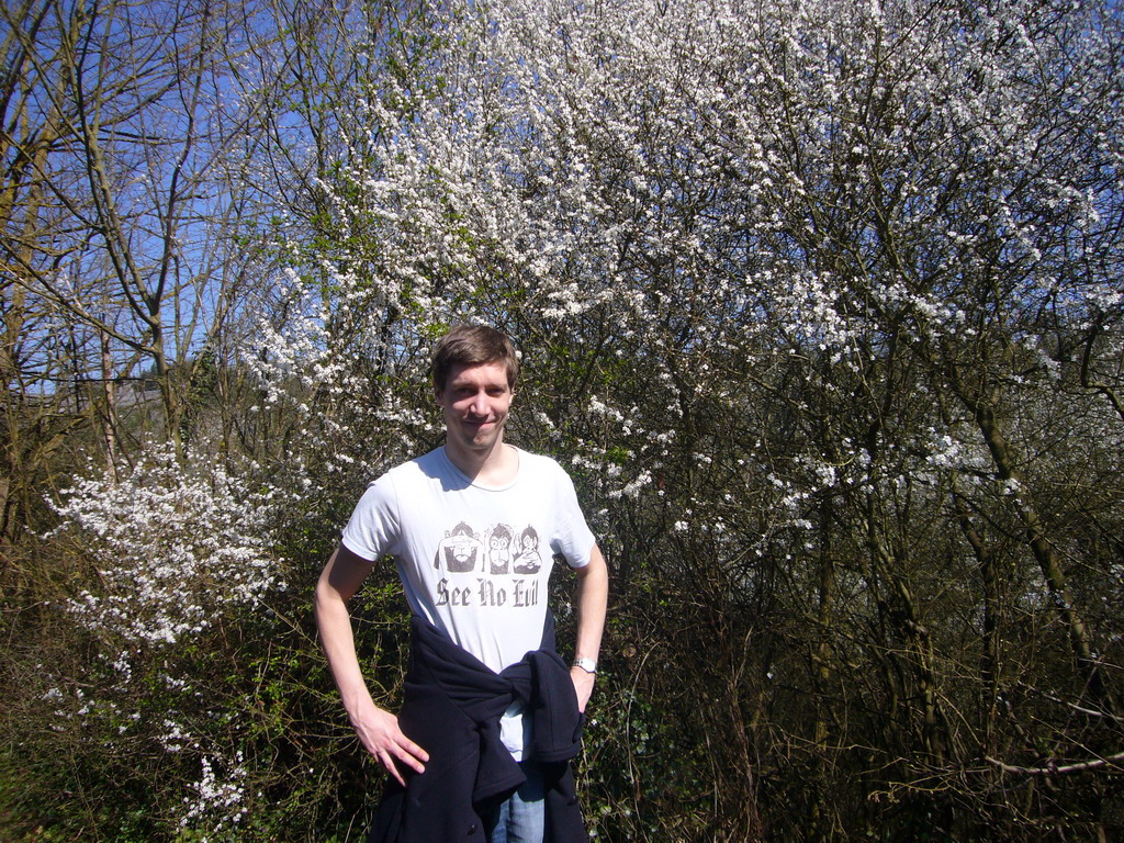 Tim in a forest at the southwest side of the city