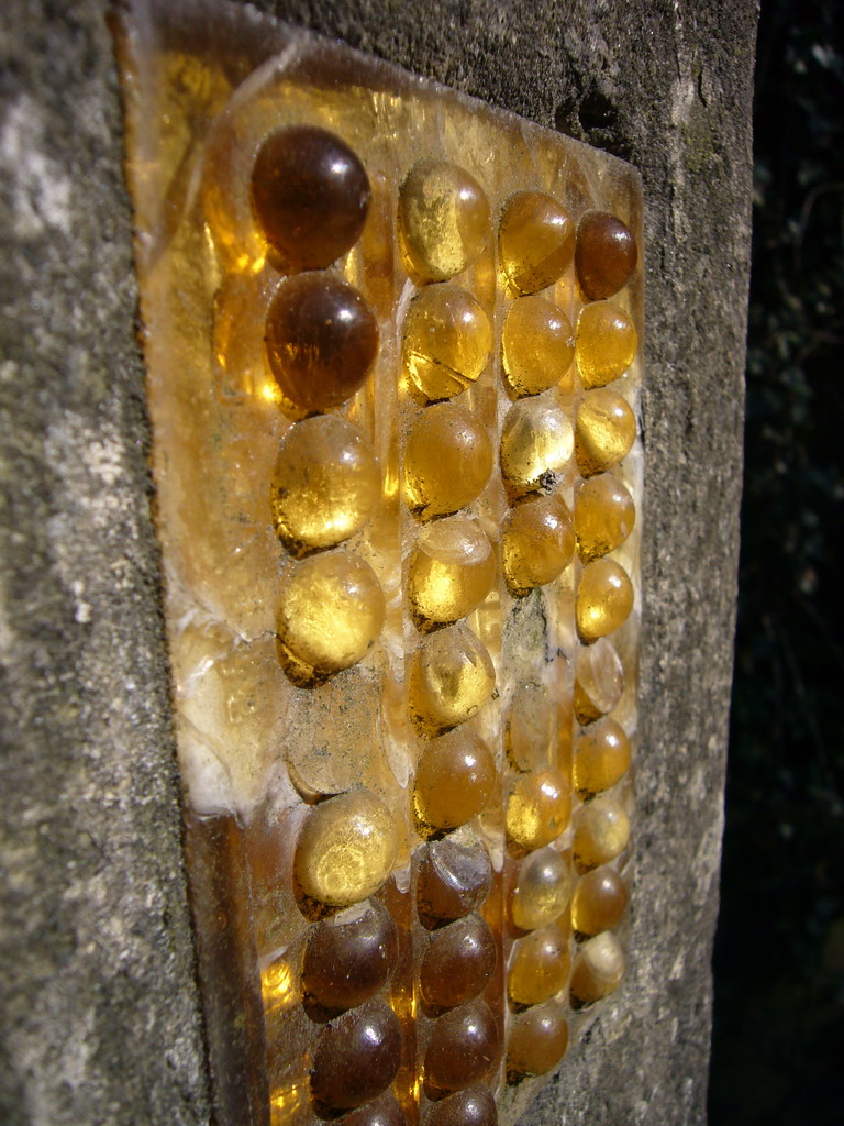 Reflector on a pole at the southwest side of the city