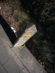 Pole with reflector at the southwest side of the city