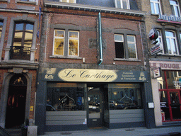 Front of the Le Carthage restaurant in the city center
