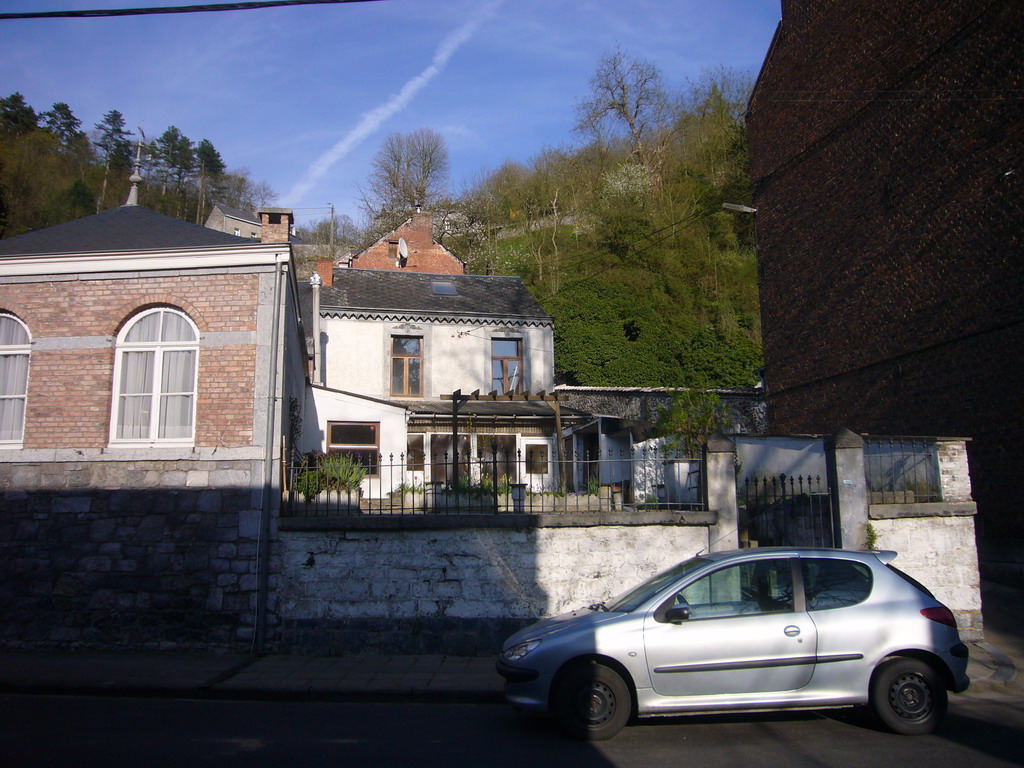 Houses in the city center